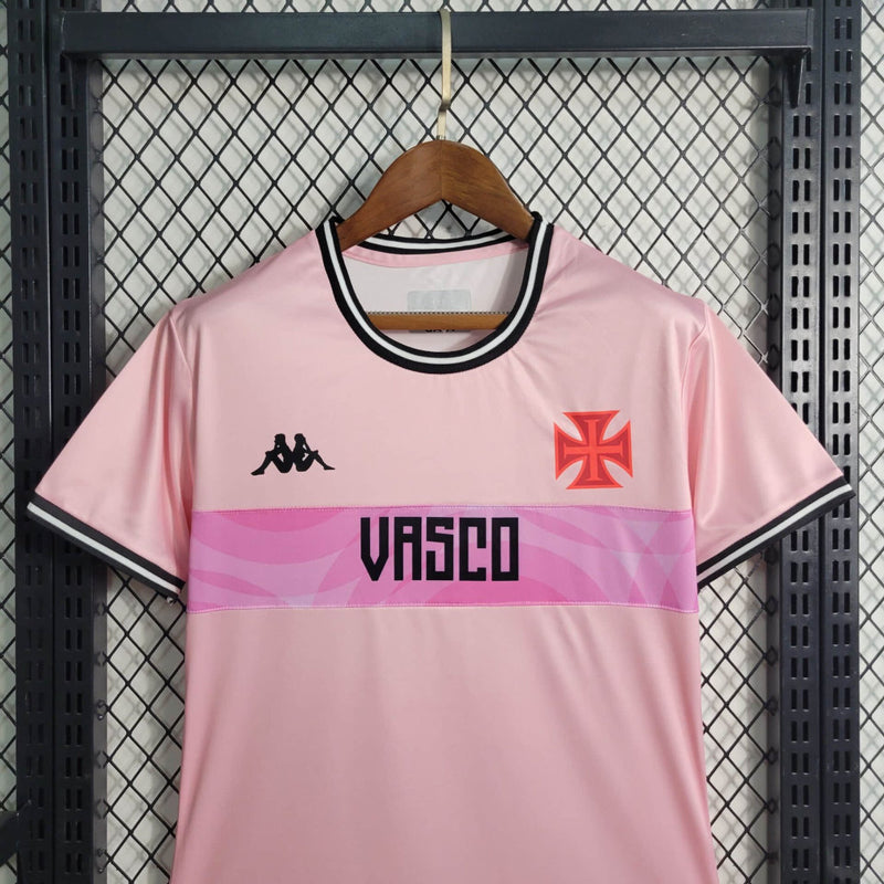 Camisa Vasco Feminina - Temporada 2023/24 - Edição Especial Outubro Rosa