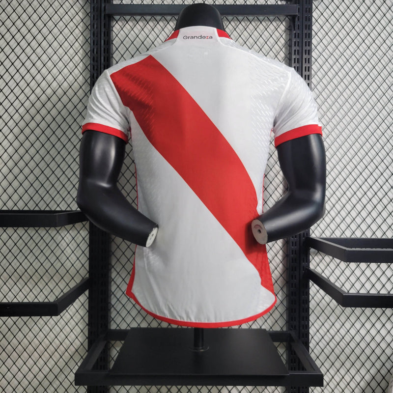Camisa River Plate Masculino - Temporada 2023/24 - Home (Versão Jogador)