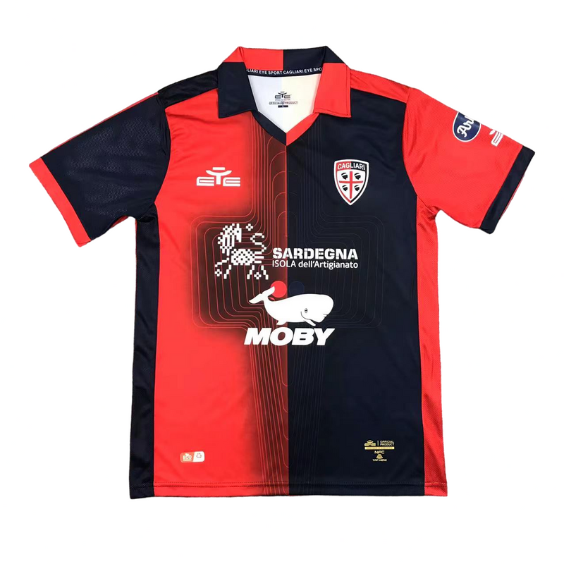 Camisa Cagliari Masculino - Temporada 2023/24 - Home
