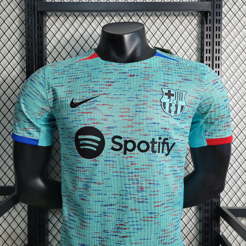 Camisa Barcelona Masculino - Temporada 2023/24 - Uniforme III (Versão Jogador)