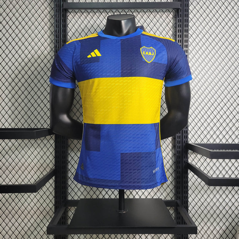 Camisa Boca Juniors Masculino - Temporada 2023/24 - Home (Versão Jogador)