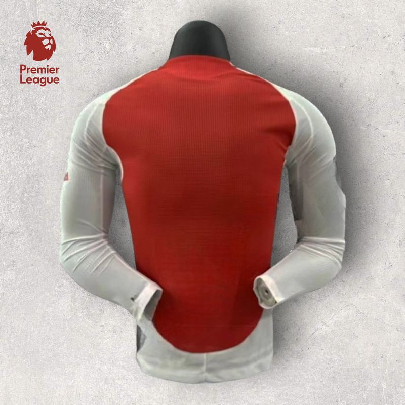 Camisa Manga Longa Arsenal Masculino - Temporada 2024/25 - Home (Versão Jogador)