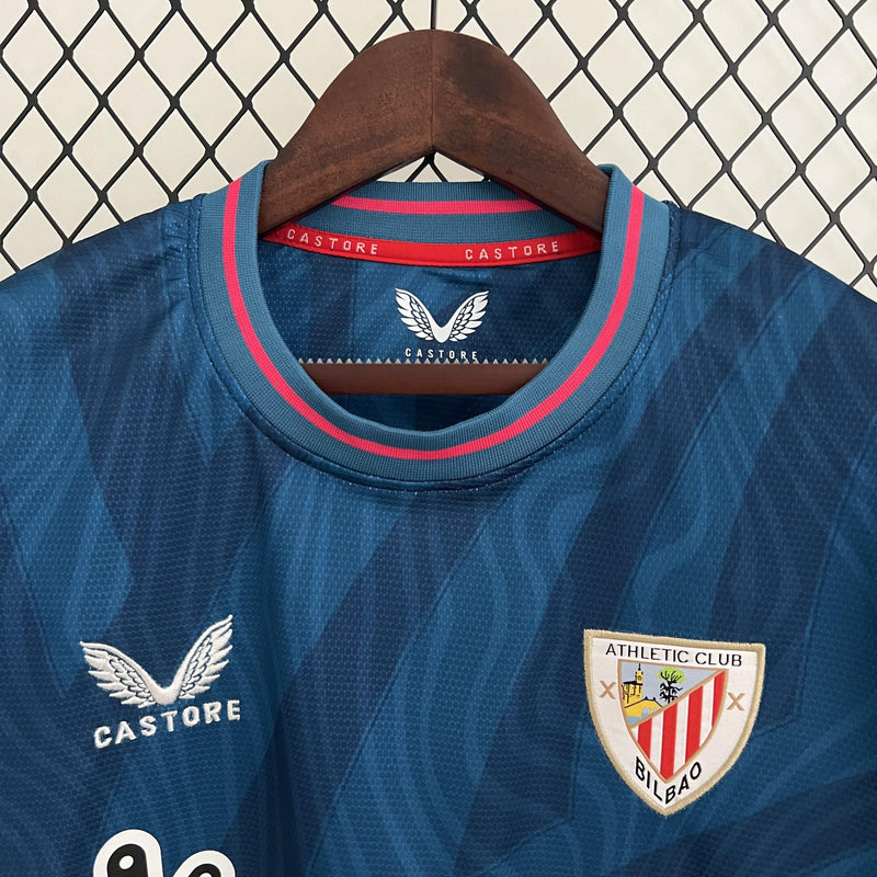 Camisa Atlético de Bilbao Masculino - Temporada 2023/24 - Edição Especial Aniversário 125 anos