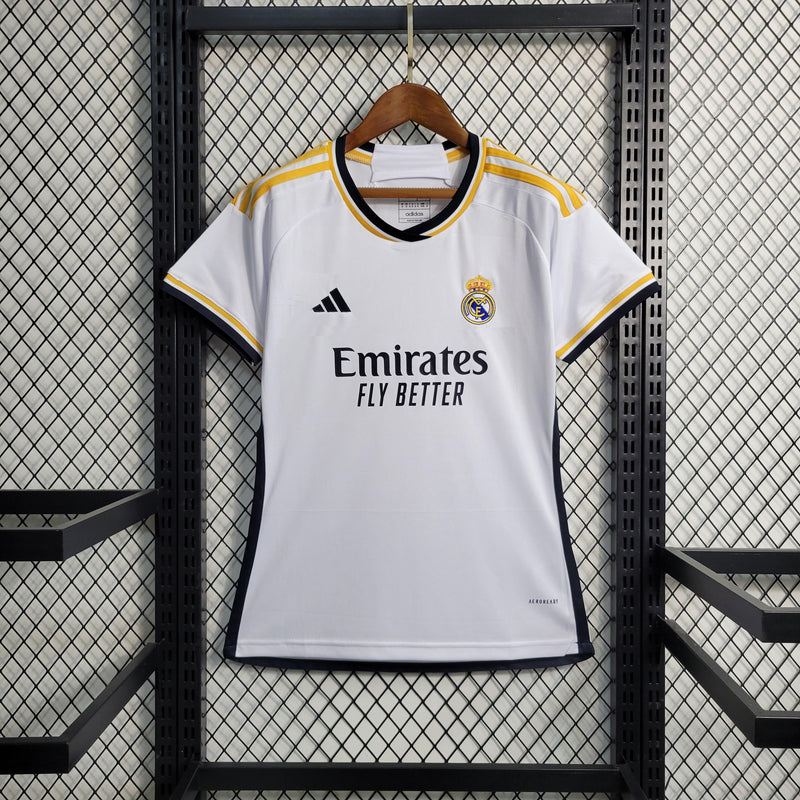 Camisa Real Madrid Feminina - Temporada 2023/24 - Home