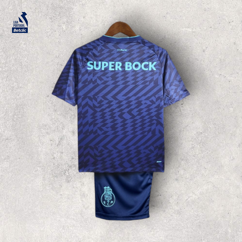 Kit Infantil FC Porto - Temporada 2024/25 - Uniforme III