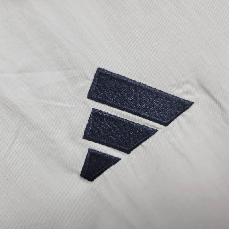 Windbreak Corta-Vento Real Madrid Masculino - Branco e Azul (Dupla Face)