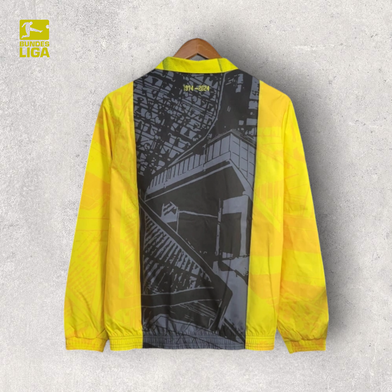 Windbreak Corta-Vento Borussia Dortmund Masculino - Amarelo (Dupla Face)