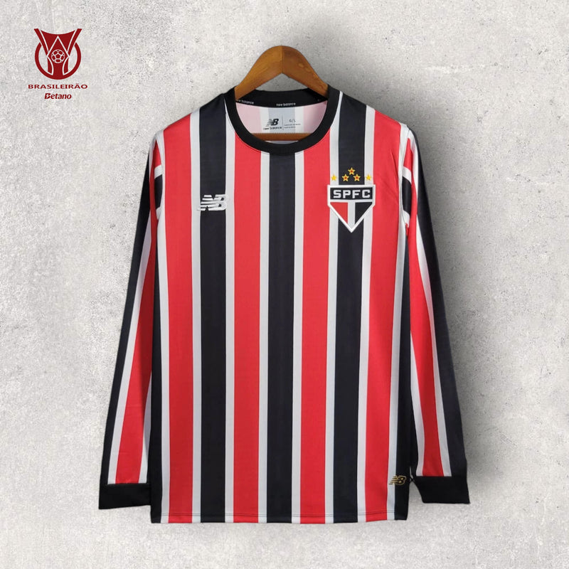 Camisa Manga Longa São Paulo Masculino - Temporada 2024/25 - Away