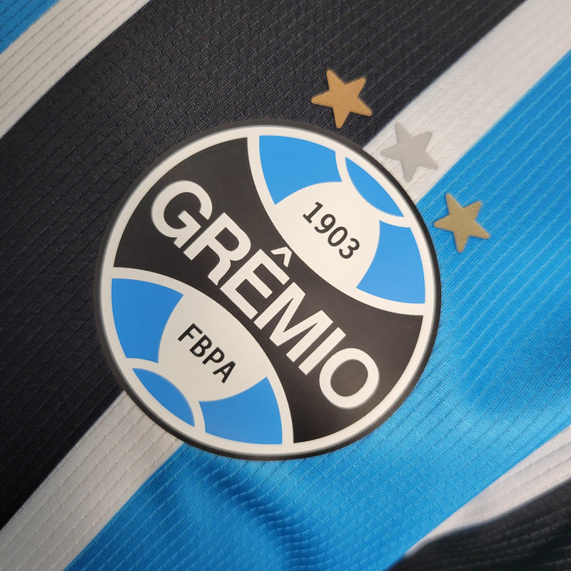 Camisa Grêmio Masculino - Temporada 2023/24 - Home (Versão Jogador)