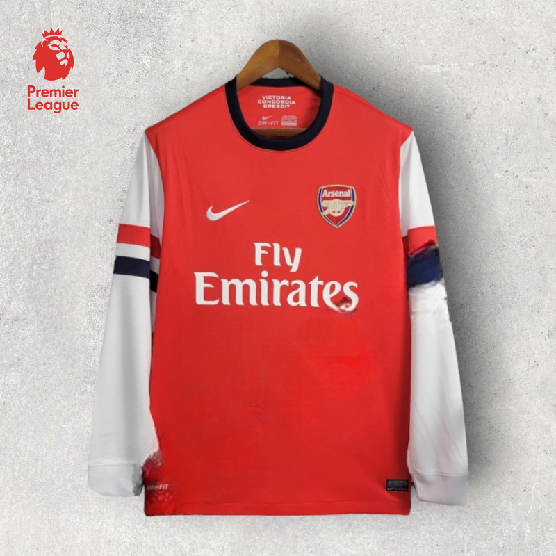 Retrô Manga Longa Arsenal - Temporada 2012/13 - Home