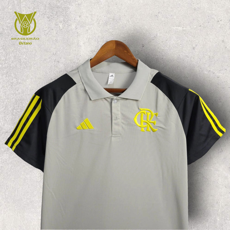 Polo Flamengo Masculino - Temporada 2024/25 - Uniforme de Viagem II