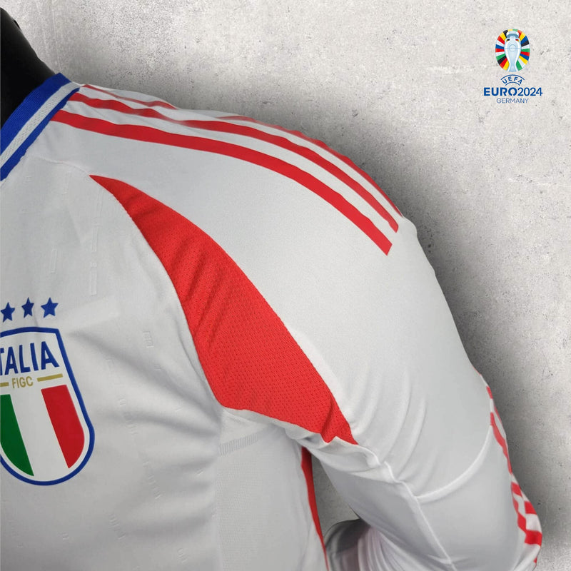 Camisa Manga Longa Itália Masculino - Temporada 2024/25 - Away (Versão Jogador)