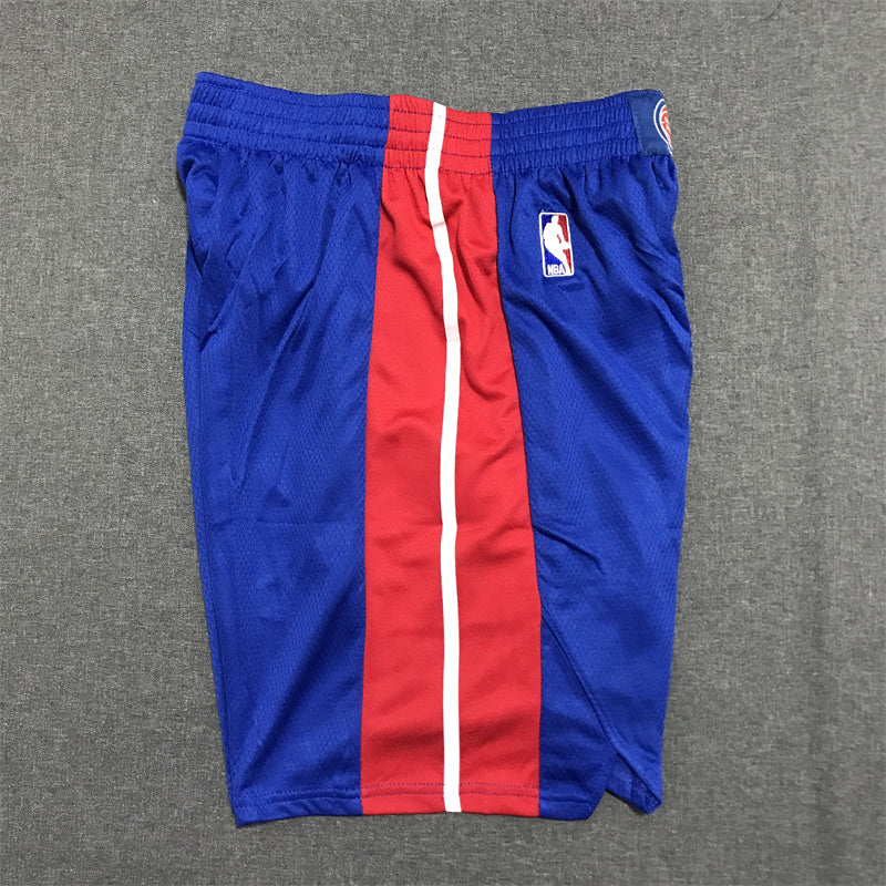 Short Detroit Pistons - Azul e Vermelho