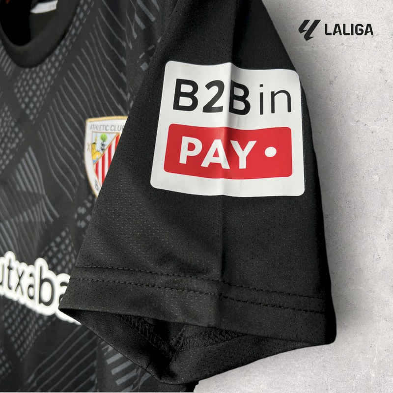 Camisa Atlético de Bilbao Masculino - Temporada 2024/25 - Uniforme de Goleiro I