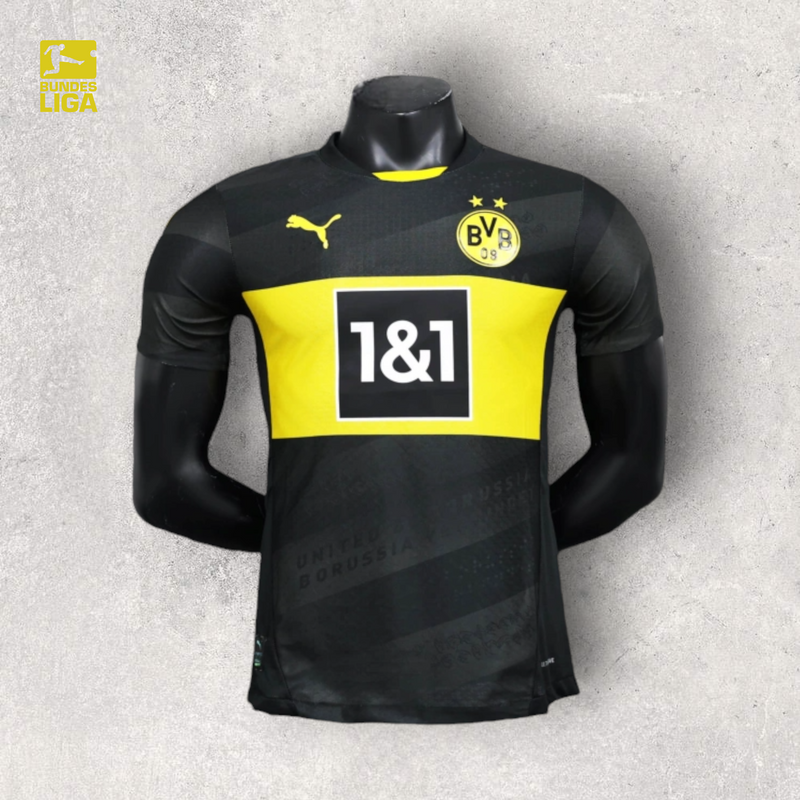 Camisa Borussia Dortmund Masculino - Temporada 2024/25 - Away (Versão Jogador)