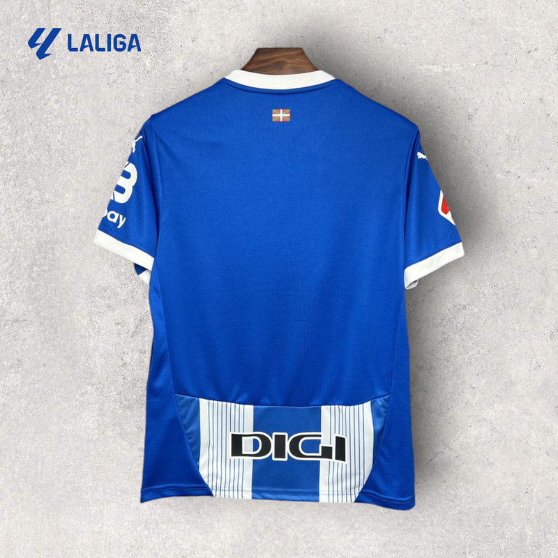 Camisa Alavés Masculino - Temporada 2024/25 - Home