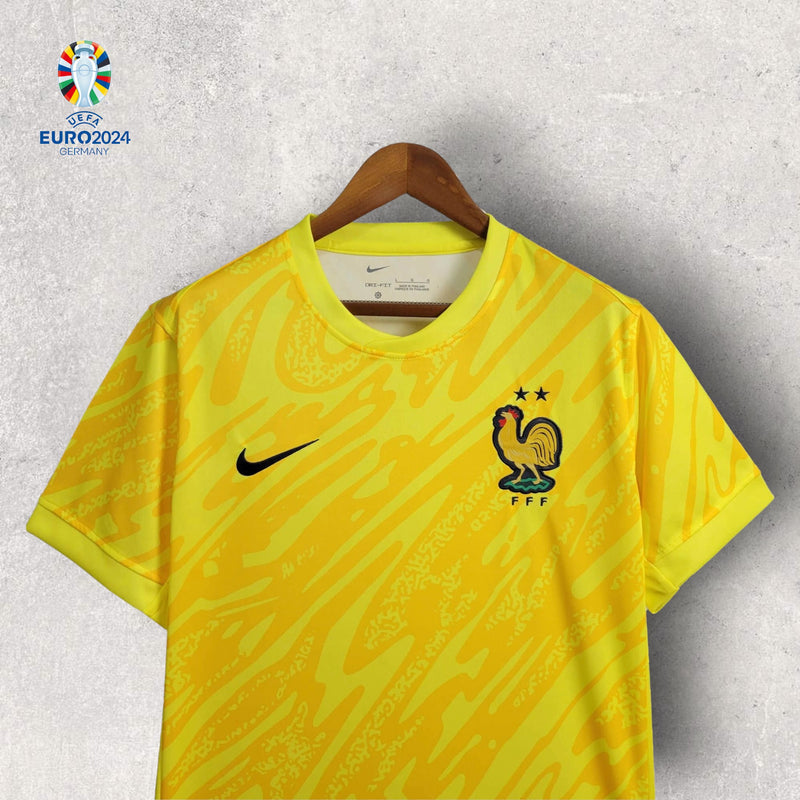 Camisa França Masculino - Temporada 2024/25 - Uniforme de Goleiro I