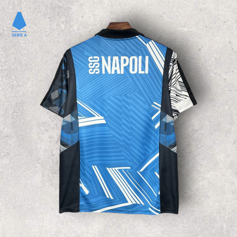 Camisa Napoli Masculino - Temporada 2024/25 - Uniforme Pré-Jogo II "Joint Edition"