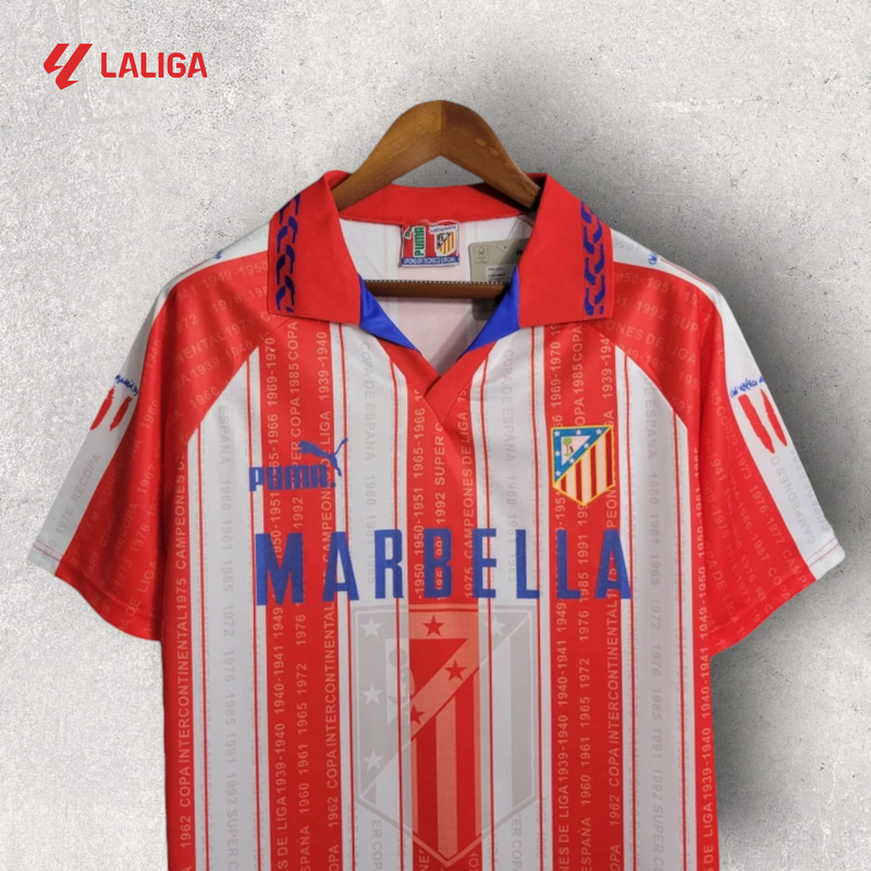 Retrô Atlético de Madrid - Temporada 1994/95 - Home