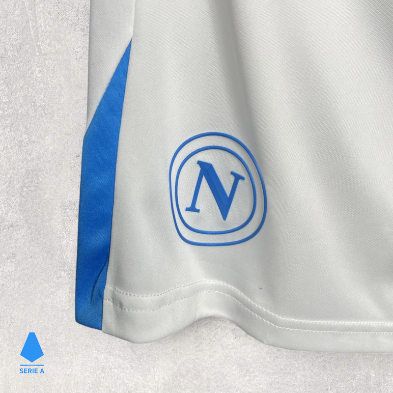 Short Napoli Masculino - Temporada 2024/25 - Home