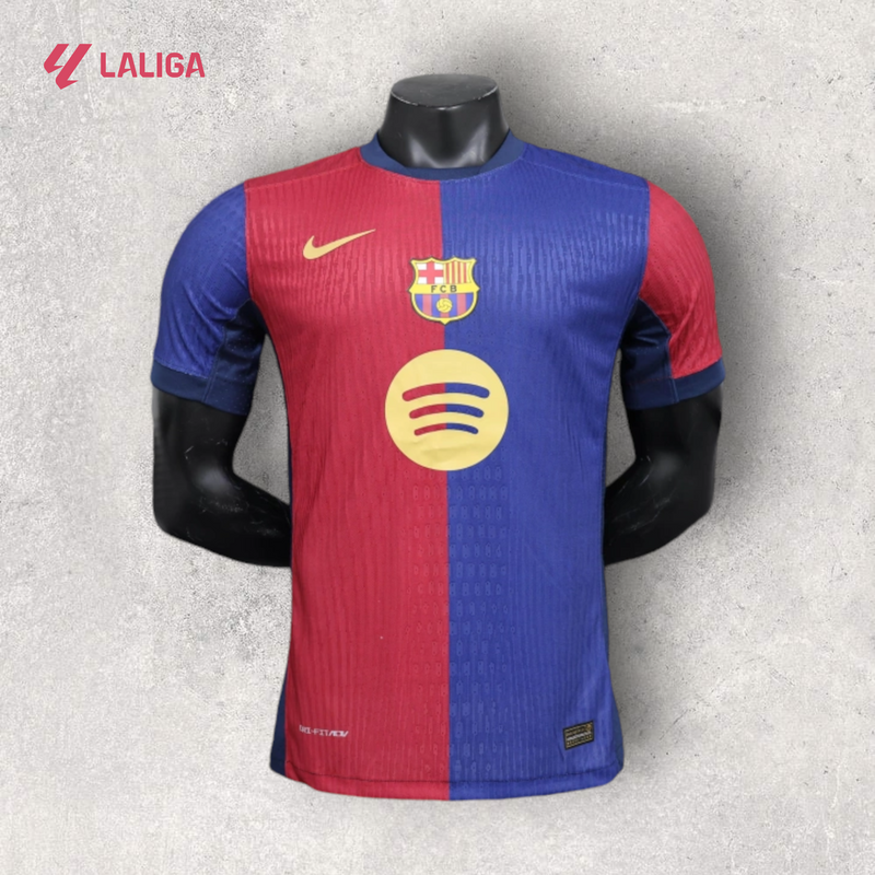 Camisa Barcelona Masculino - Temporada 2024/25 - Home (Versão Jogador)