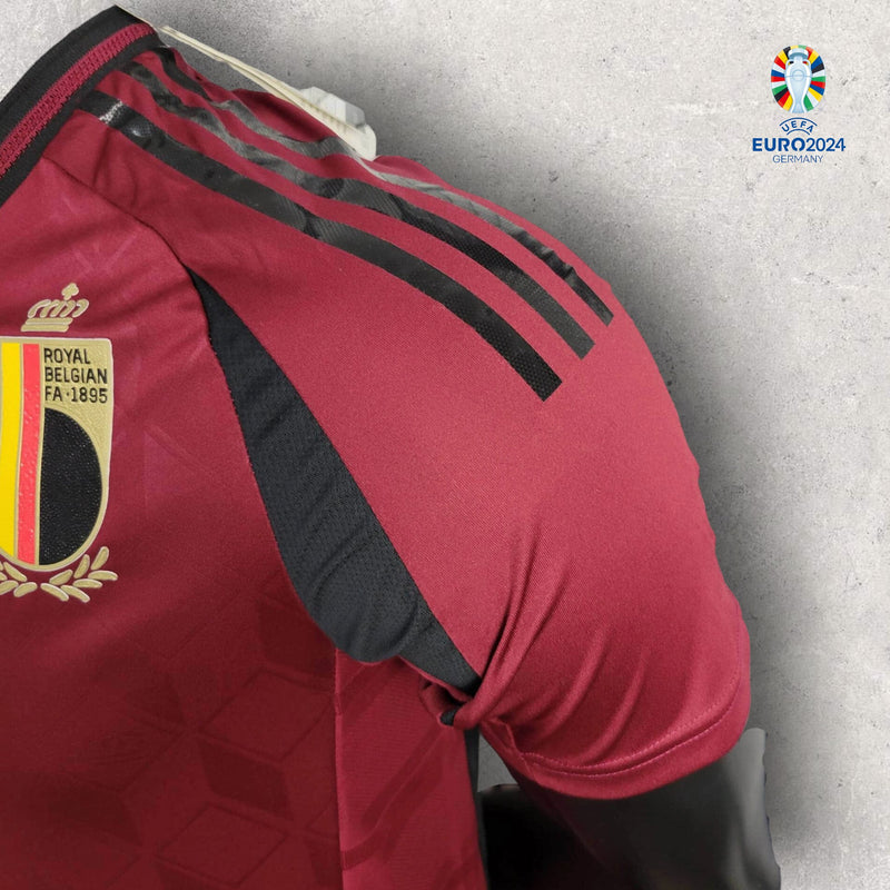 Camisa Bélgica Masculino - Temporada 2024/25 - Home (Versão Jogador)