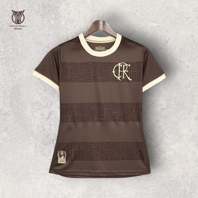 Camisa Flamengo Feminina - Temporada 2024/25 - Consciência Negra "Identidade"