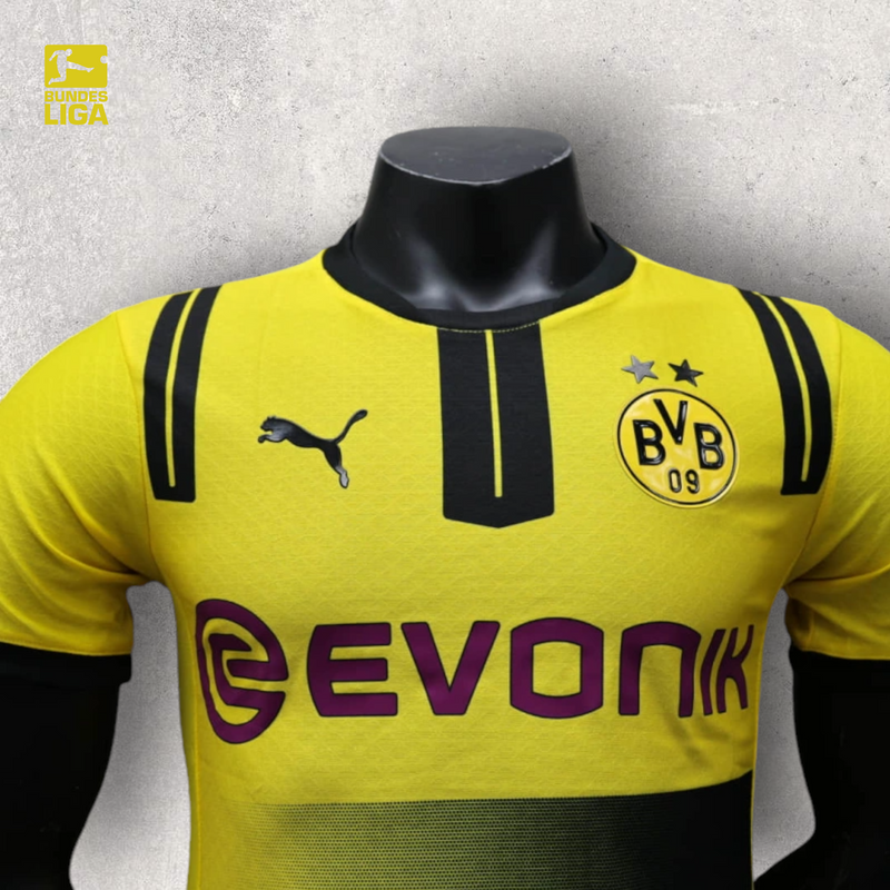 Camisa Borussia Dortmund Masculino - Temporada 2024/25 - Home "Copas" (Versão Jogador)