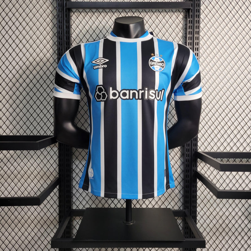 Camisa Grêmio Masculino - Temporada 2023/24 - Home (Versão Jogador)