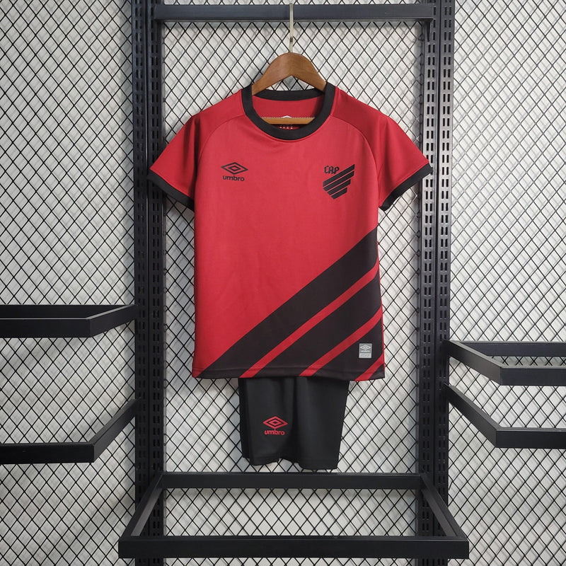 Kit Infantil Athletico Paranaense - Temporada 2023/24 - Home