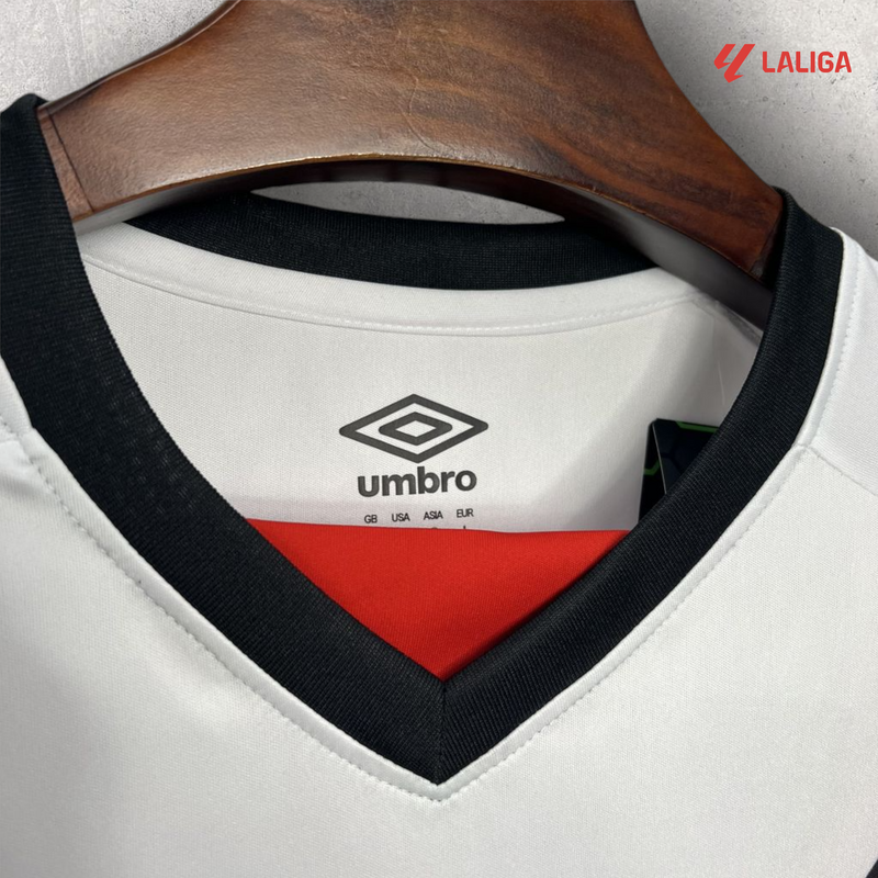 Camisa Rayo Vallecano Masculino - Temporada 2024/25 - Home