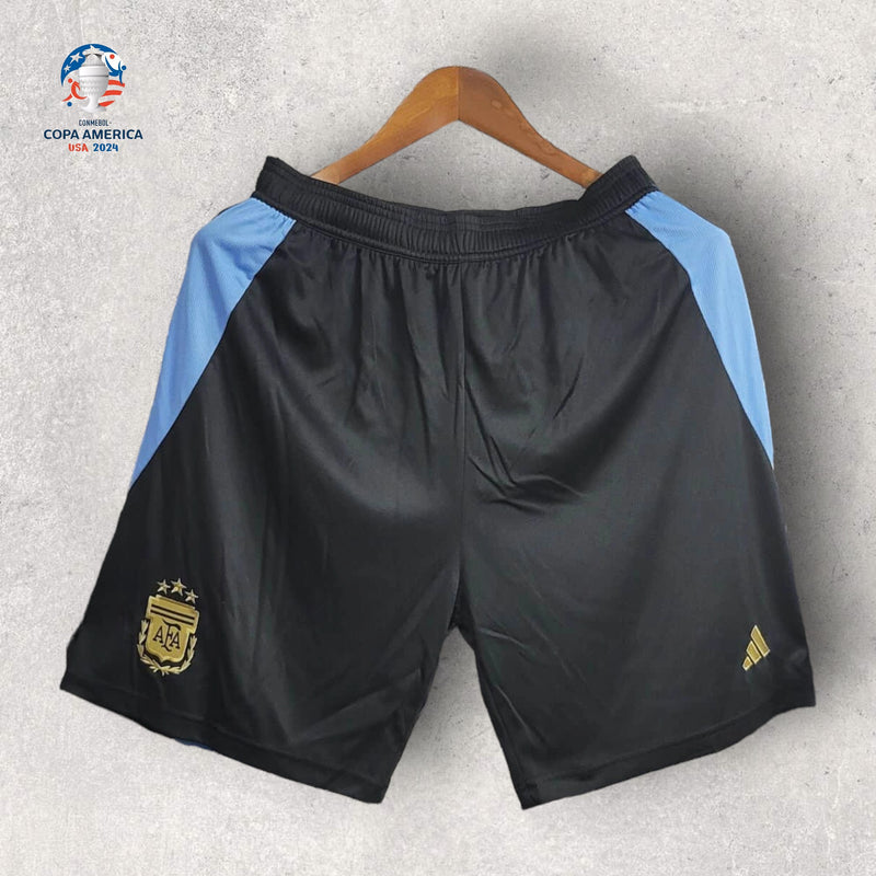 Short Argentina Masculino - Temporada 2024/25 - Uniforme de Treino