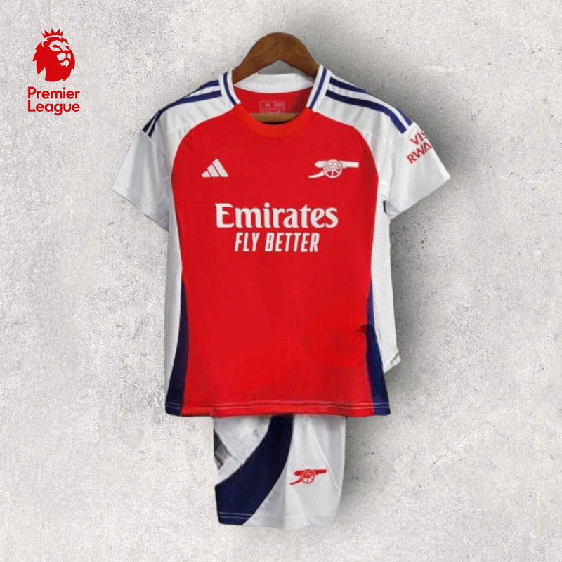 Kit Infantil Arsenal - Temporada 2024/25 - Home