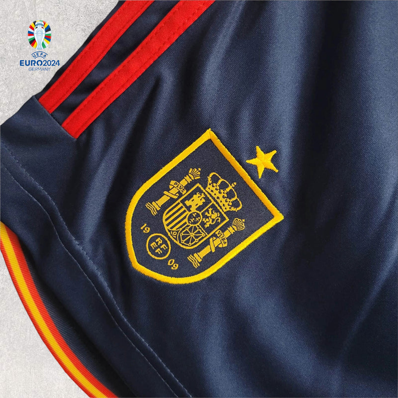 Short Espanha Masculino - Temporada 2024/25 - Uniforme de Treino