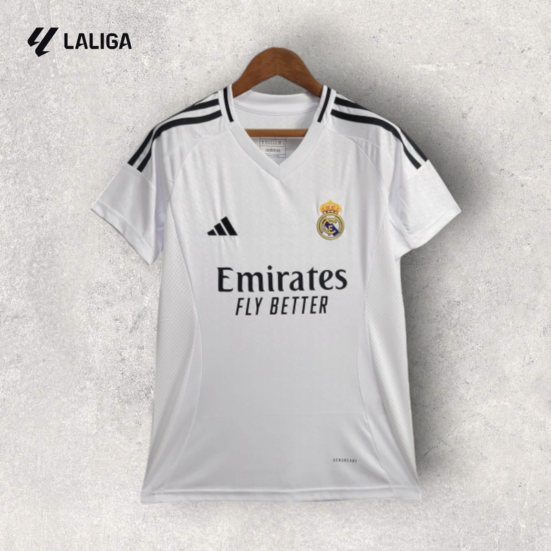 Camisa Real Madrid Feminina - Temporada 2024/25 - Home