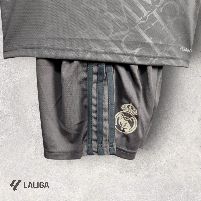 Kit Infantil Real Madrid - Temporada 2024/25 - Uniforme III