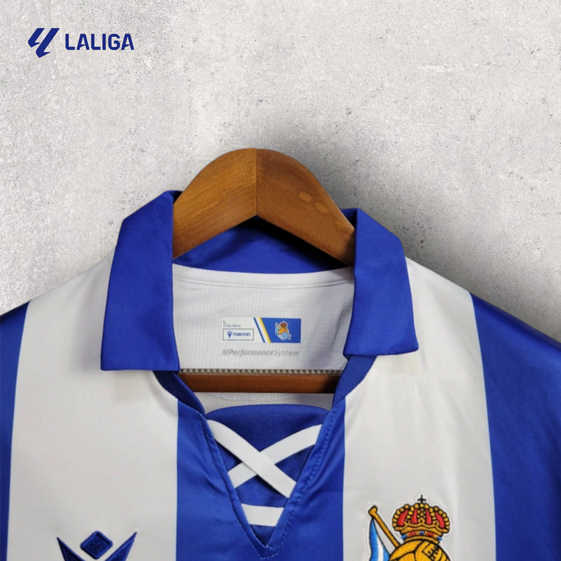 Camisa Real Sociedad Masculino - Temporada 2024/25 - Home