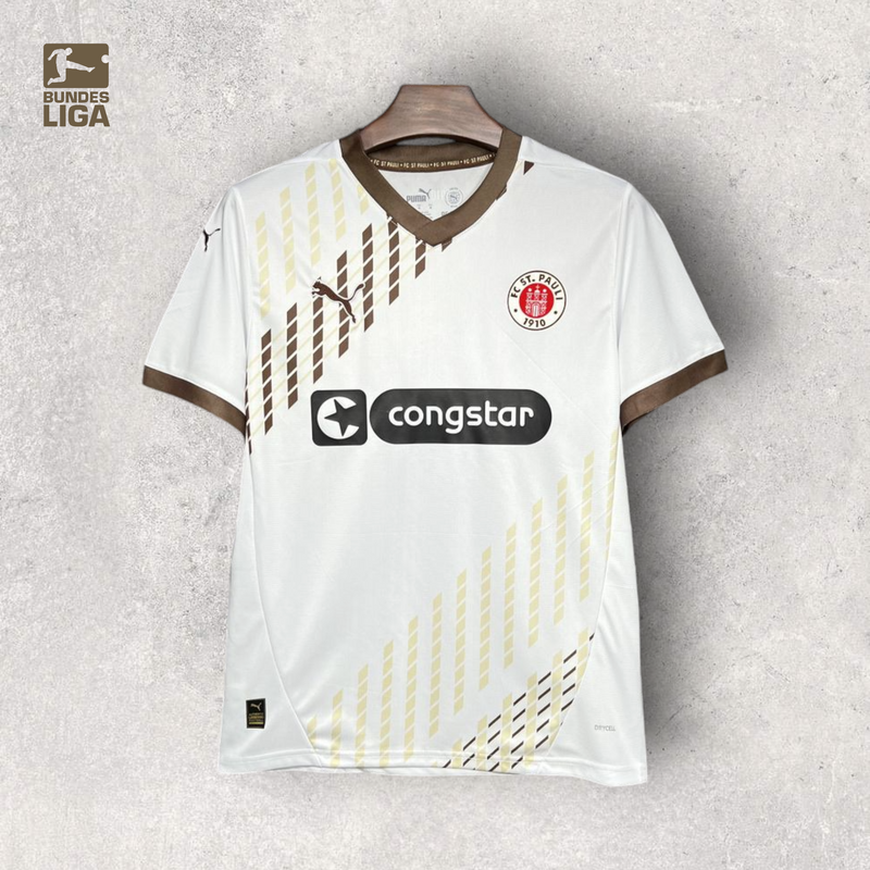 Camisa St. Pauli Masculino - Temporada 2024/25 - Away