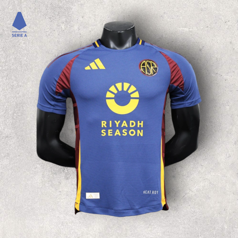 Camisa Roma Masculino - Temporada 2024/25 - Uniforme III (Versão Jogador)