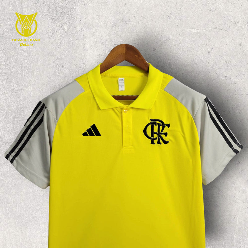 Polo Flamengo Masculino - Temporada 2024/25 - Uniforme de Viagem I