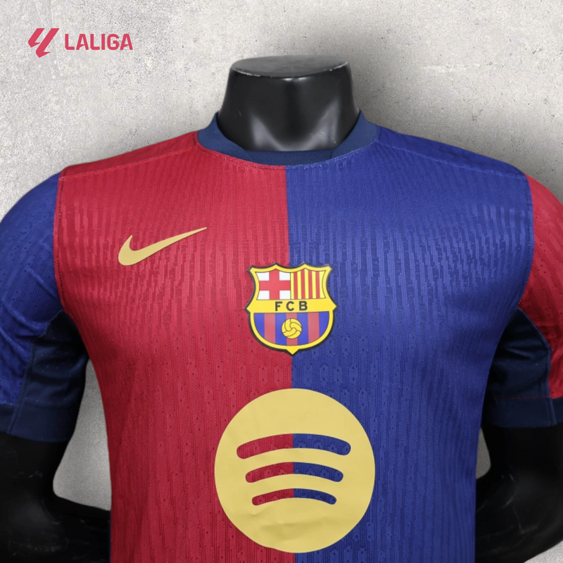 Camisa Barcelona Masculino - Temporada 2024/25 - Home (Versão Jogador)