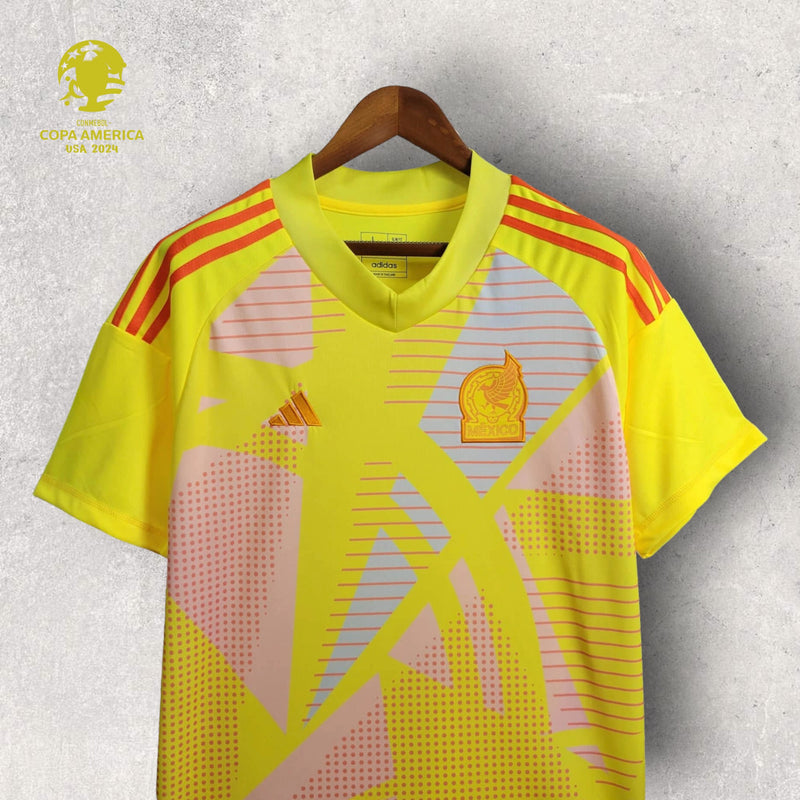 Camisa México Masculino - Temporada 2024/25 - Uniforme de Goleiro I