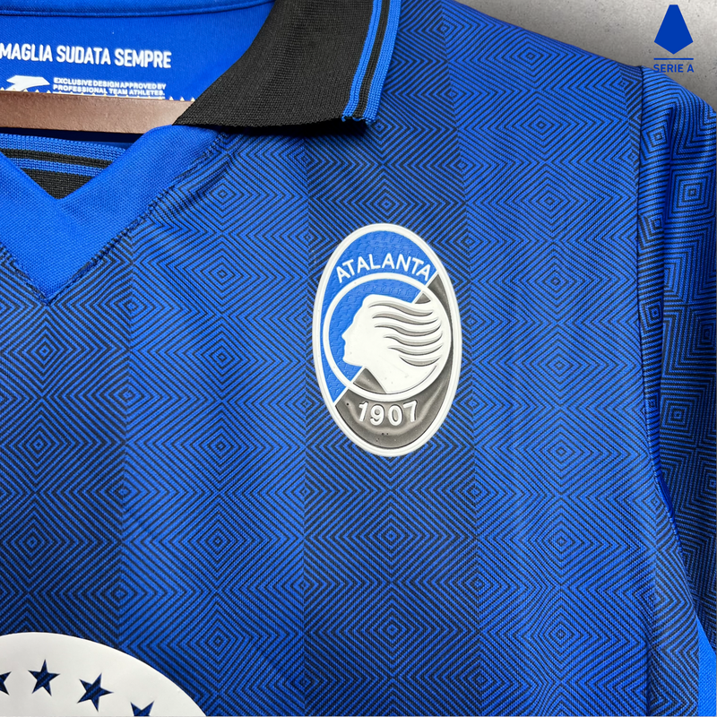 Camisa Atalanta Masculino - Temporada 2024/25 - Home Edição Especial "Supercopa da UEFA"