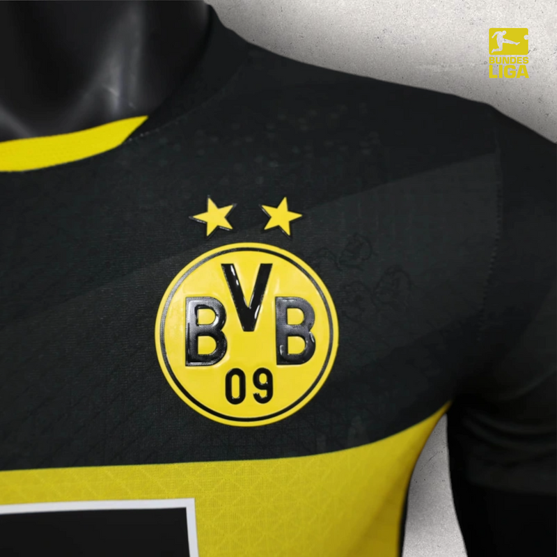 Camisa Borussia Dortmund Masculino - Temporada 2024/25 - Away (Versão Jogador)