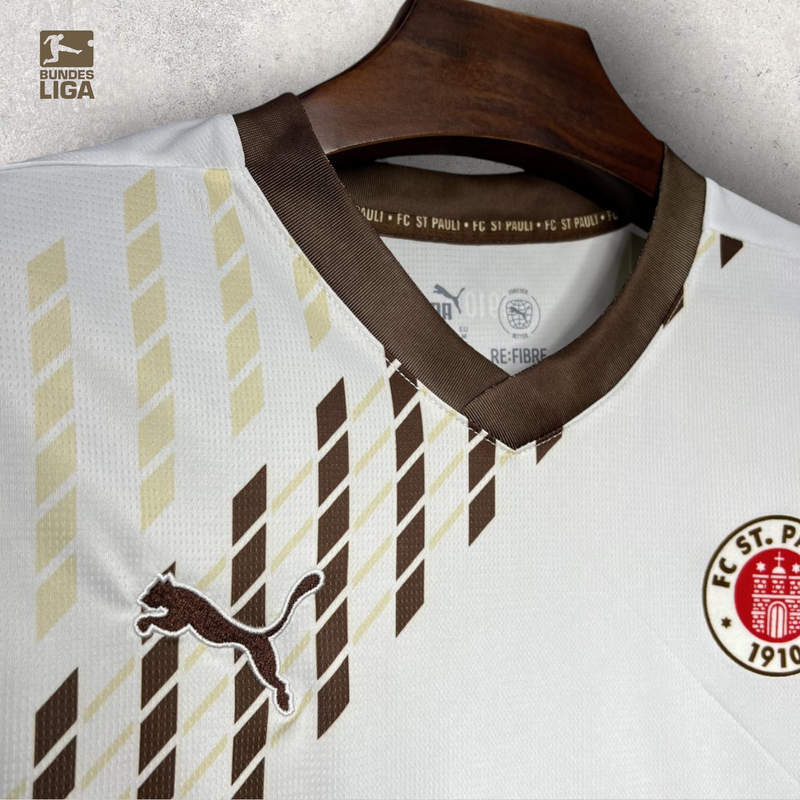 Camisa St. Pauli Masculino - Temporada 2024/25 - Away