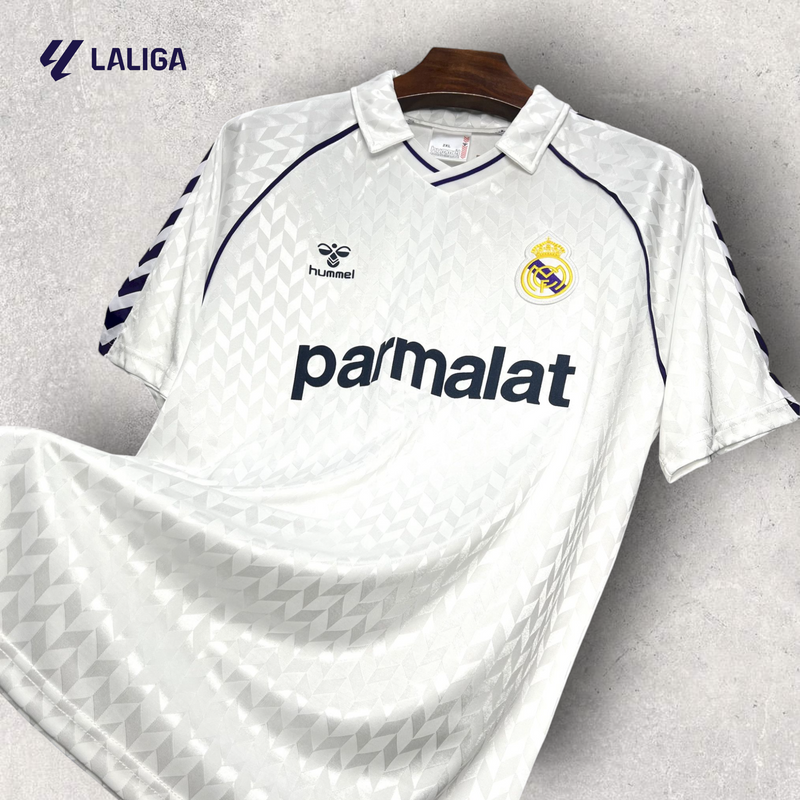 Retrô Real Madrid - Temporada 1988/89 - Home