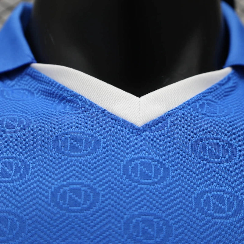 Camisa Napoli Masculino - Temporada 2024/25 - Home (Versão Jogador)