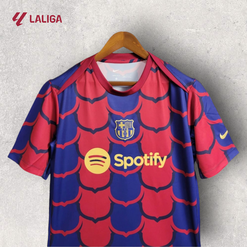 Camisa Barcelona Masculino - Temporada 2024/25 - Uniforme Pré-Partida