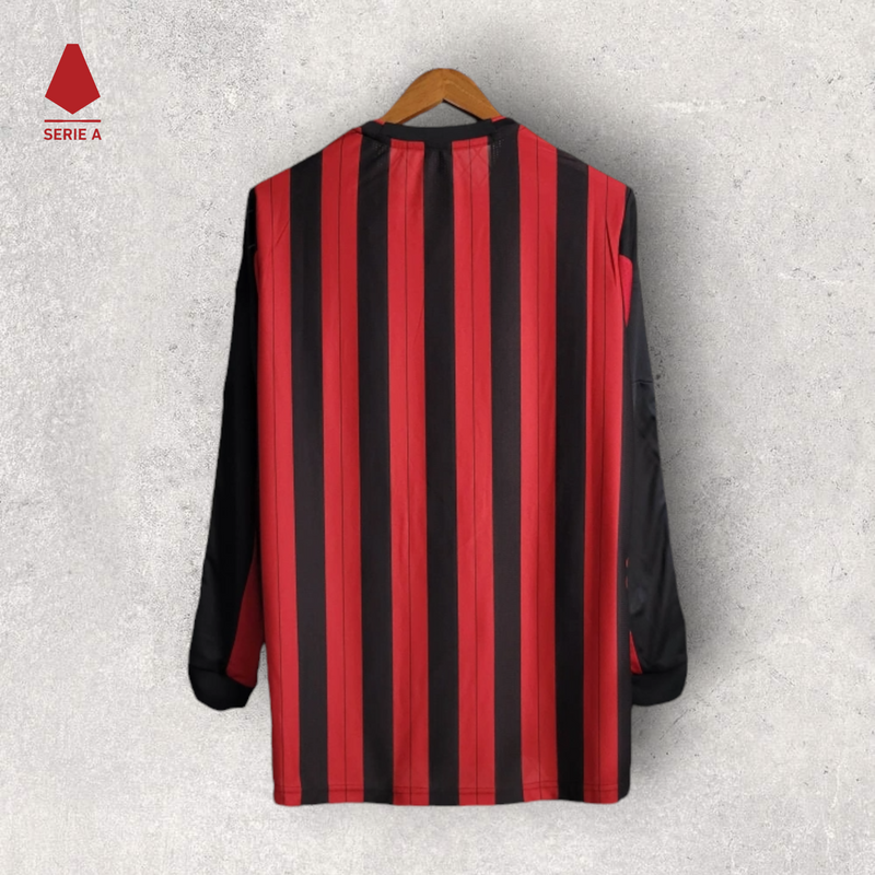 Retrô Manga Longa Milan - Temporada 2013/14 - Home