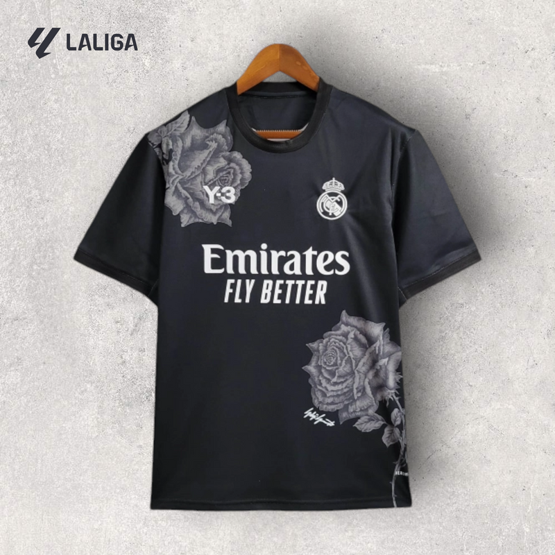 Camisa Real Madrid Masculino - Temporada 2023/24 - Edição Colab Y-3 Preto